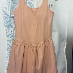 Peach tennis dress